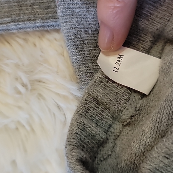 Baby, Toddler, Tights, Gray, Bear, Gap, Size 12 to 24 months - Picture 4 of 4